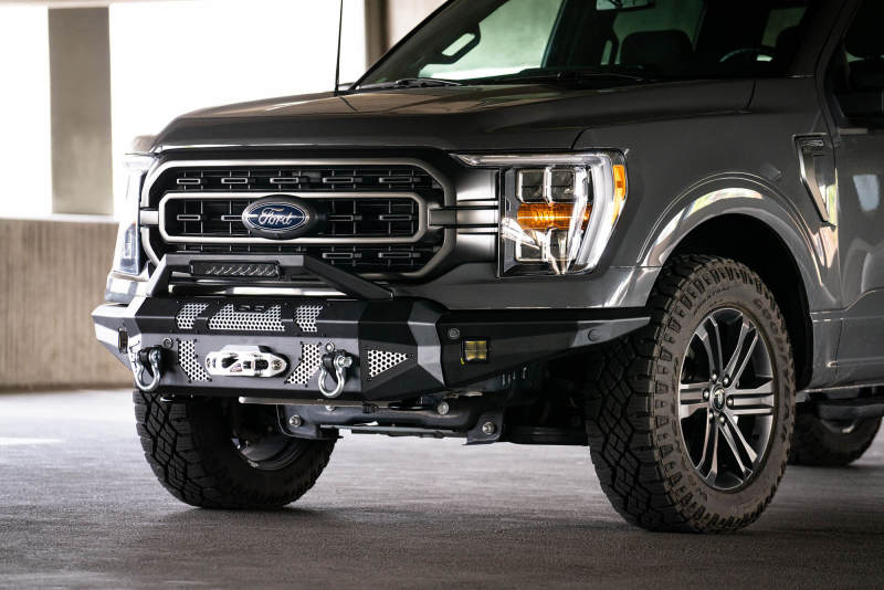 DV8 Offroad 21-22 Ford F-150 MTO Series Winch Front Bumper Bumpers - Steel DV8 Offroad