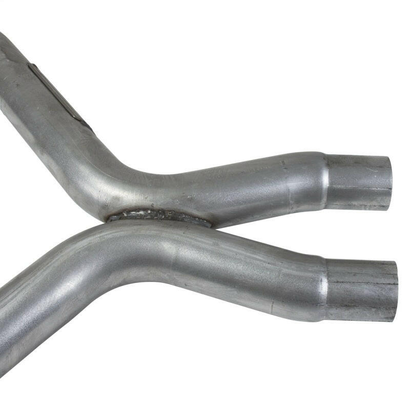 BBK 11-14 Mustang 3.7 V6 Short Mid X Pipe With Catalytic Converters 2-1/2 For BBK Long Tube Headers X Pipes BBK