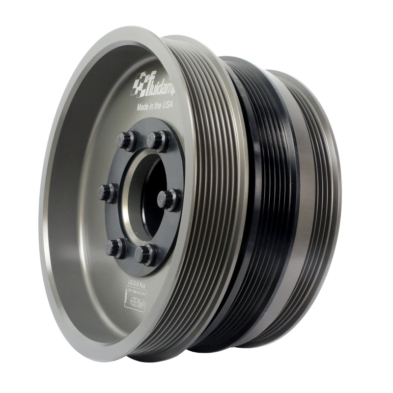 Fluidampr 12-15 Chevrolet Camaro ZL1 6.2L LSA Supercharged Steel Internally Balanced Damper Crankshaft Dampers Fluidampr