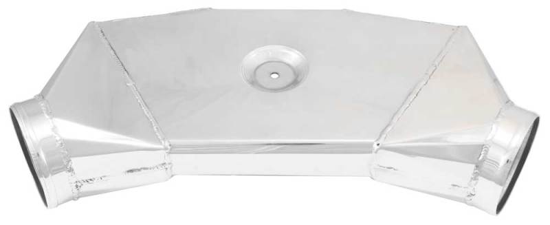 Spectre Dual Plenum Kit (Ultra Low) 120 Degree - Polished Intake Manifold Plenum Spectre