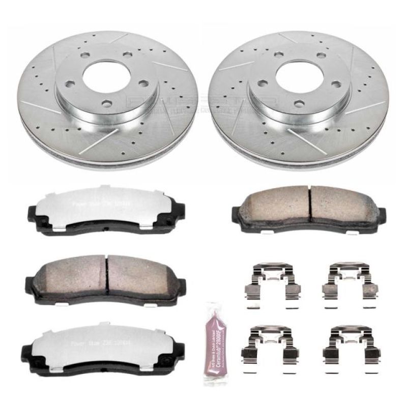 Power Stop 01-07 Ford Escape Front Z36 Truck & Tow Brake Kit Brake Kits - Performance D&S PowerStop