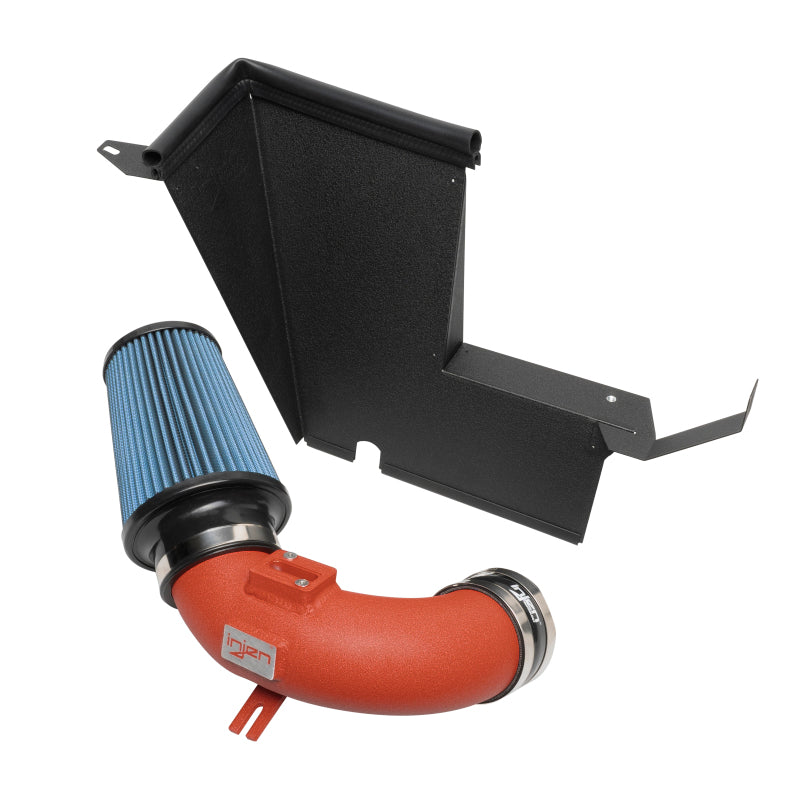 Injen 21-22 Toyota Supra 2.0L 4 Cyl. SP Short Ram Air Intake System - Wrinkle Red Cold Air Intakes Injen