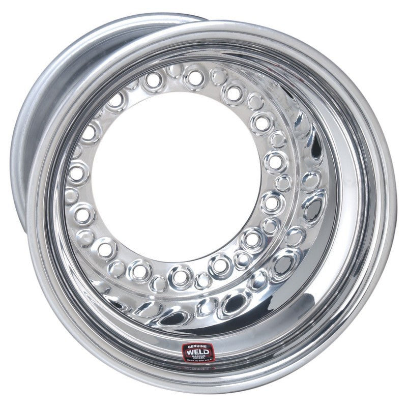 Weld Wide 5 XL Direct Mount 15x12 / 5x10.25 BP / 5in. BS Polished Assembly - No Beadlock Wheels - Forged Weld