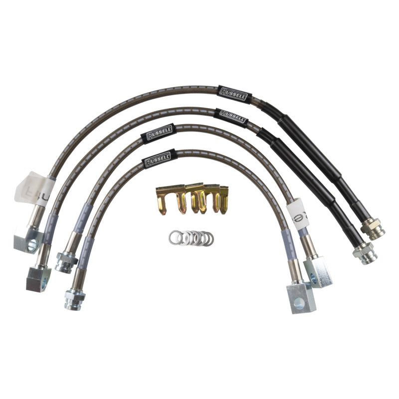 Russell Performance 06-09 Chevrolet Corvette ZO6 Brake Line Kit Brake Line Kits Russell