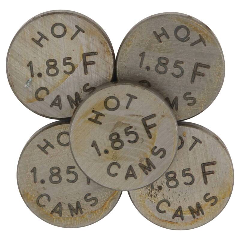 Hot Cams Shim Kits 1.850mm Thickness - 5 Pack Valves Hot Cams