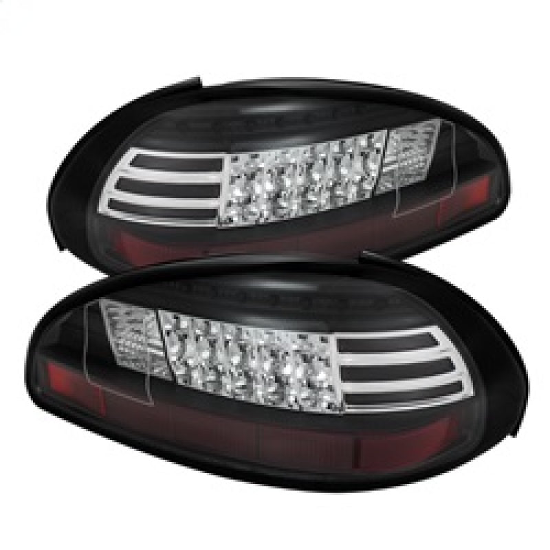Spyder Pontiac Grand Prix 97-03 LED Tail Lights Black ALT-YD-PGP97-LED-BK Tail Lights SPYDER