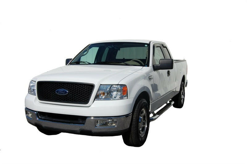 AVS 22-23 Toyota Tundra Ext. Cab/DC Ventvisor Front & Rear Window Deflectors 4pc - Smoke Wind Deflectors AVS