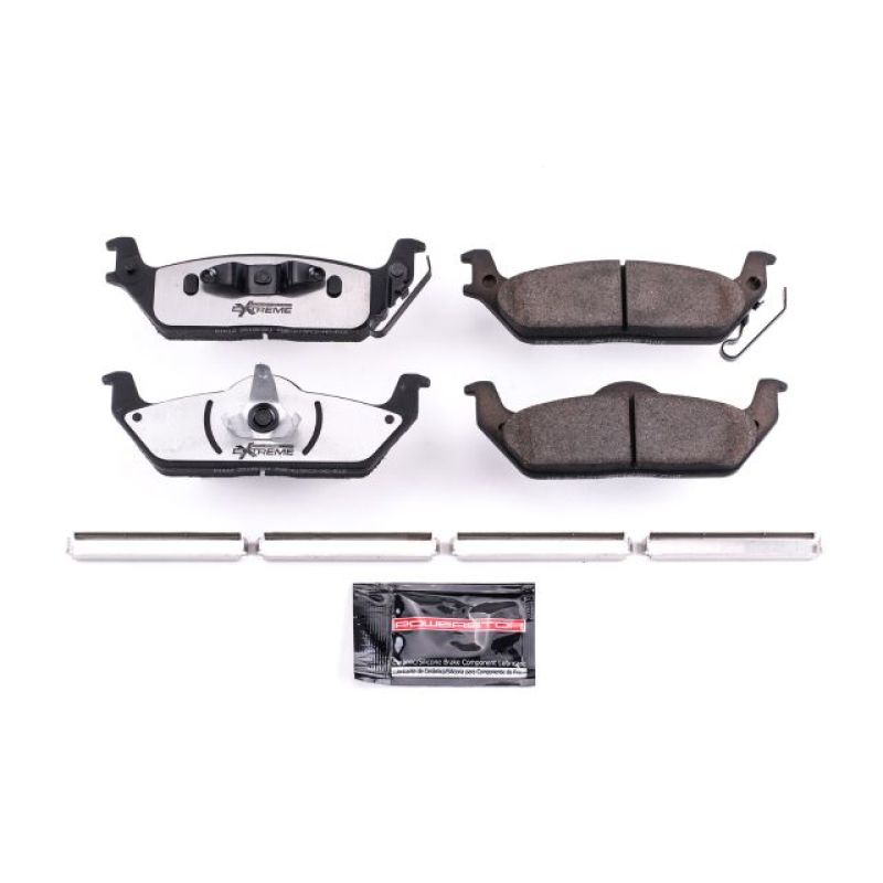 Power Stop 04-11 Ford F-150 Rear Z36 Truck & Tow Brake Pads w/Hardware Brake Pads - Performance PowerStop