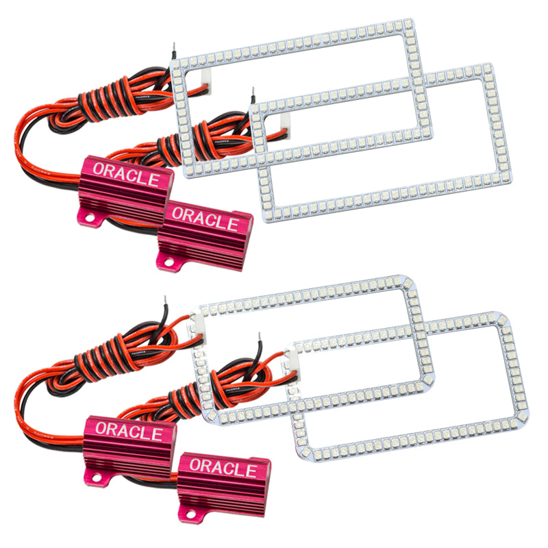 Oracle Ford F-150 15-17 LED Projector Headlight Halo Kit - White Headlights ORACLE Lighting