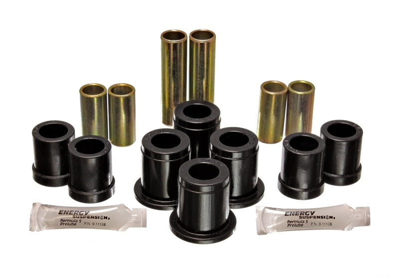 Energy Suspension 1980-86 Nissan 720 Truck 2WD/4WD Black Front Control Arm Bushing Set Bushing Kits Energy Suspension