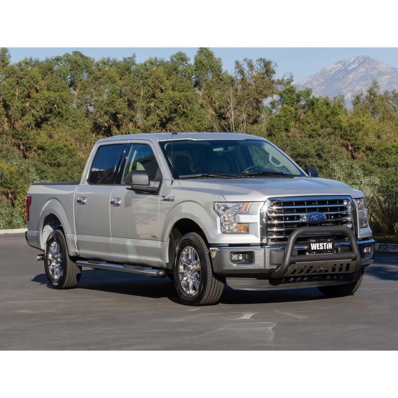Westin 2015-2018 Ford F-150 Reg/SuperCab/SuperCrew Premier Oval Nerf Step Bar Mount Kit - Black Hardware Kits - Other Westin