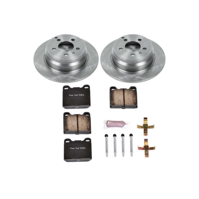 Power Stop 94-97 Volvo 850 Rear Autospecialty Brake Kit Brake Kits - OE PowerStop