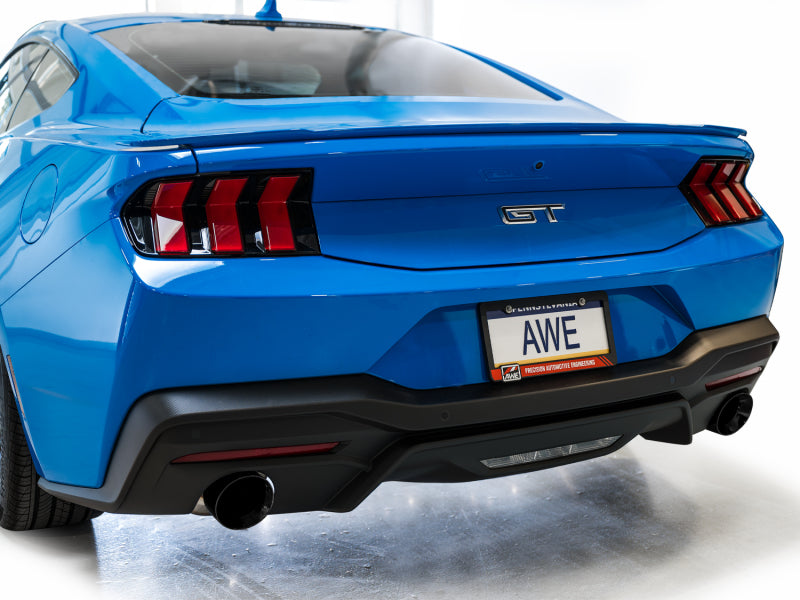 AWE Tuning 2024 Ford Mustang GT Fastback S650 RWD Touring Catback Exhaust w/ Dual Diamond Black Tips Catback AWE Tuning