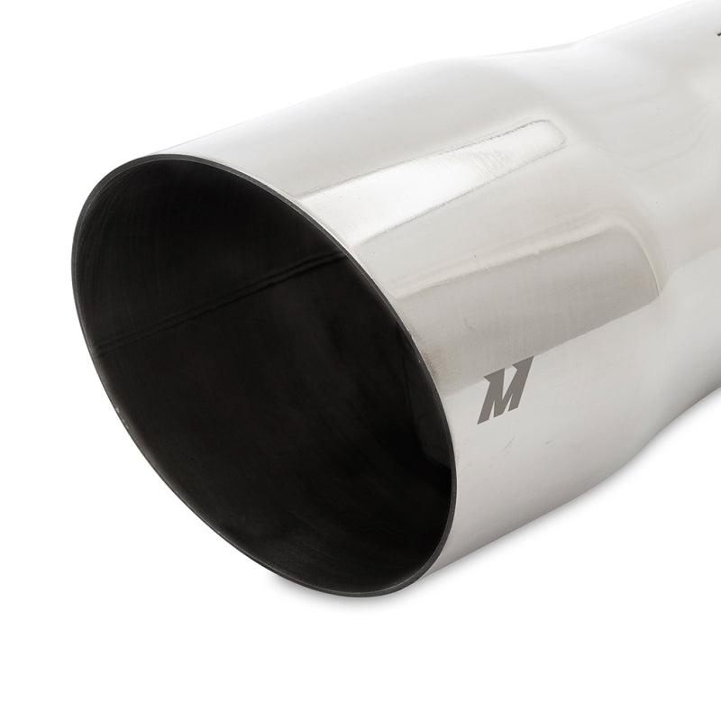 Mishimoto Clamp-On Single Wall Exhaust Tip 5in Outlet - Polished Turbo Inlets Mishimoto