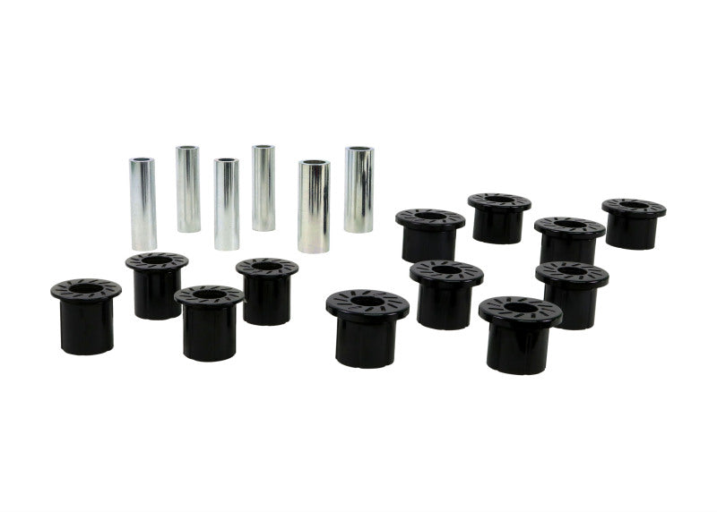 Whiteline 1999 Ford F-250 Spring - Eye Front/Rear And Shackle Bushing Spring Insulators Whiteline