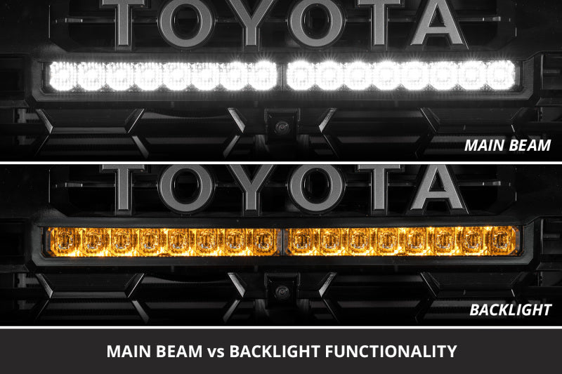 Diode Dynamics 2024-2026 Toyota Tacoma TRD Grille Lightbar SS20 Sport White Combo 6000K Light Bars & Cubes Diode Dynamics