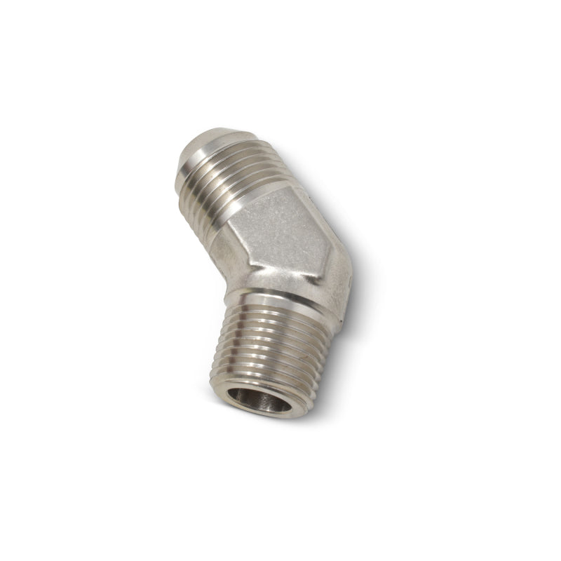 Russell Performance -10 AN to 1/2in NPT 45 Degree Flare to Pipe Adapter Fittings Russell
