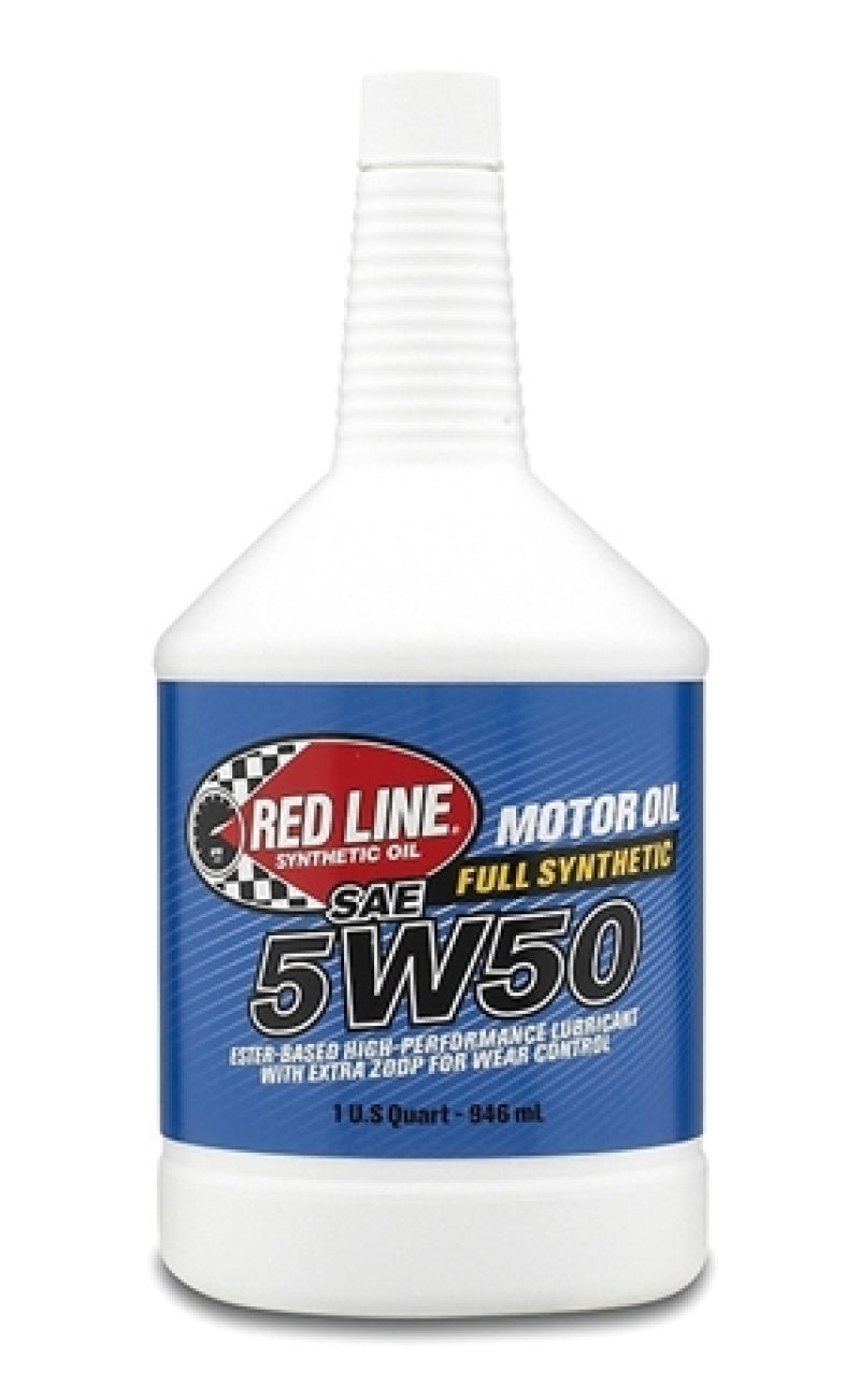 Red Line 5W50 Motor Oil - Quart Motor Oils Red Line