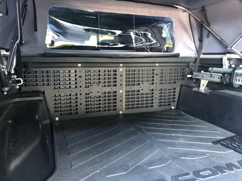 Cali Raised 05-23 Toyota Tacoma Front Bed Molle System - Long Bed Bed Racks Cali Raised LED