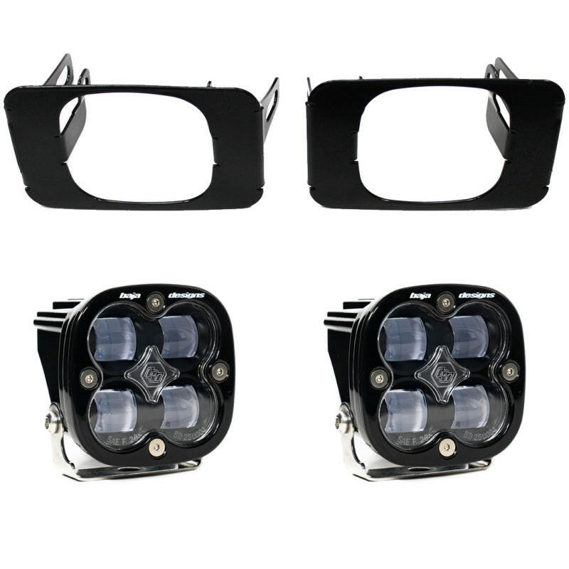 Baja Designs 17-18 Super Duty Fog Lights Fog Pocket Kit Fog Lights Baja Designs