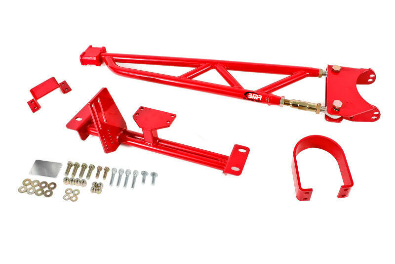 BMR 93-02 F-Body w/ DSL Torque Arm Tunnel Mount (For Stock Exhaust) - Red Suspension Arms & Components BMR Suspension