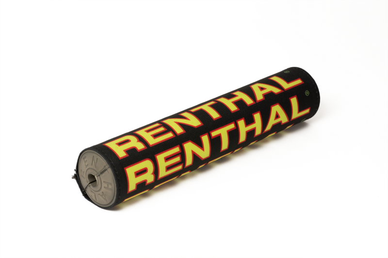Renthal Vintage SX Pad - Black/ Red/ Yellow Bar Pads Renthal