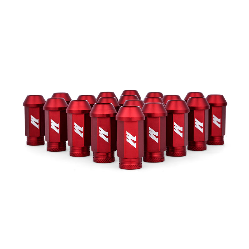 Mishimoto Aluminum Locking Lug Nuts 1/2 X 20 23pc Set Red Lug Nuts Mishimoto