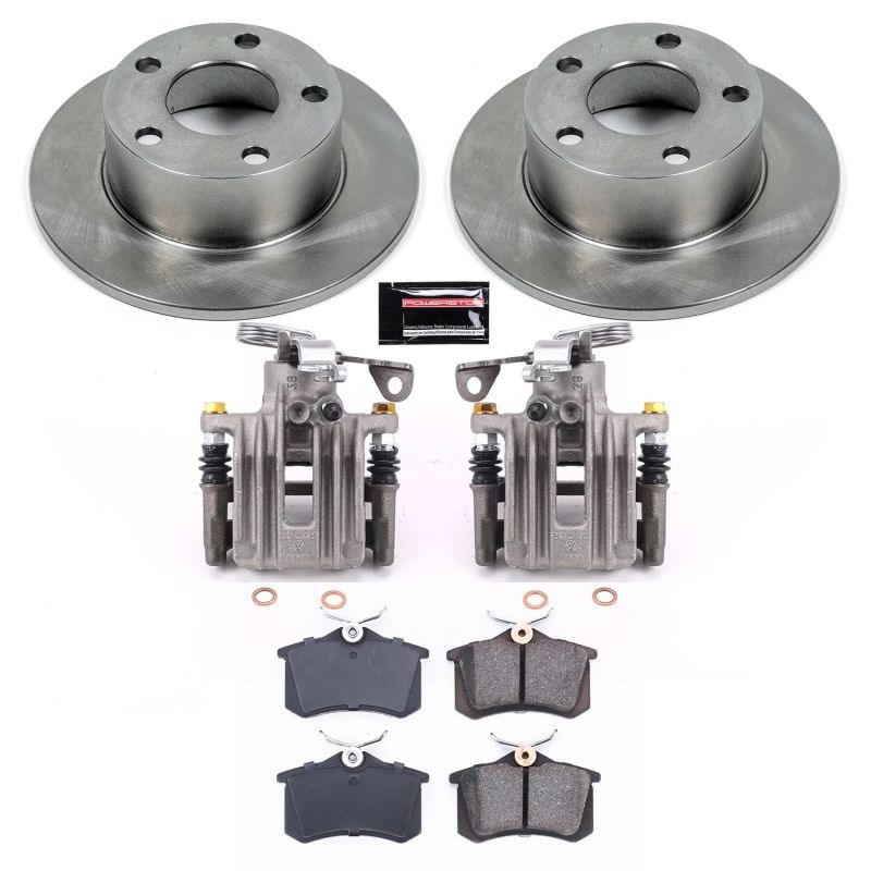 Power Stop 98-04 Audi A6 Rear Autospecialty Brake Kit w/Calipers Brake Kits - OE PowerStop