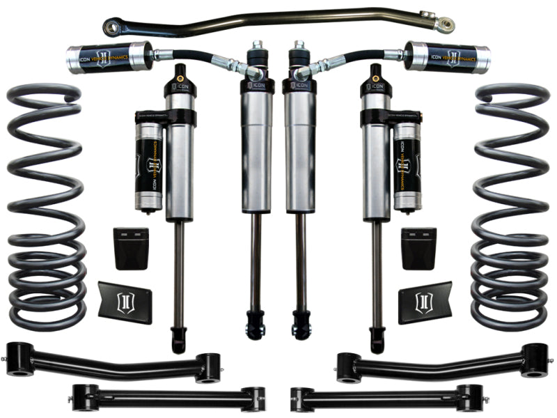 ICON 03-12 Dodge Ram 2500/3500 4WD 2.5in Stage 4 Suspension System Shocks and Struts ICON