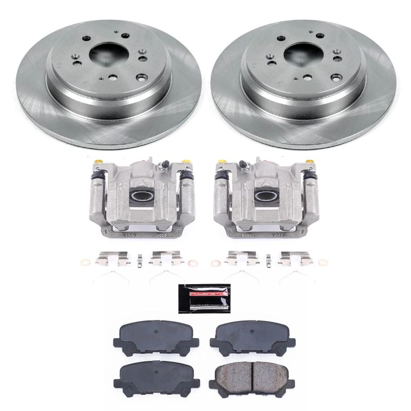 Power Stop 09-11 Honda Pilot Rear Autospecialty Brake Kit w/Calipers Brake Kits - OE PowerStop