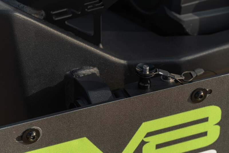 DV8 Offroad Universal Quick Release D-Ring License Plate Mount License Plate Relocation DV8 Offroad