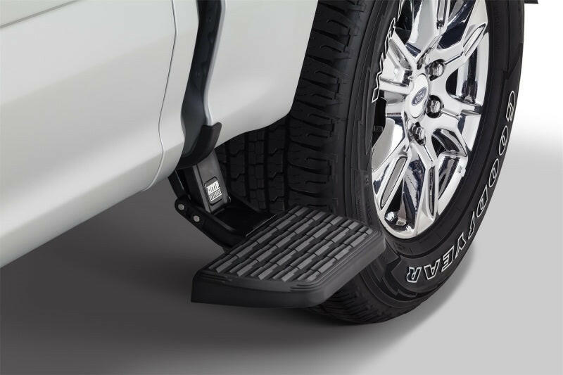 AMP Research 15-22 Ford F150 All Beds BedStep2 - Black Bed Steps AMP Research