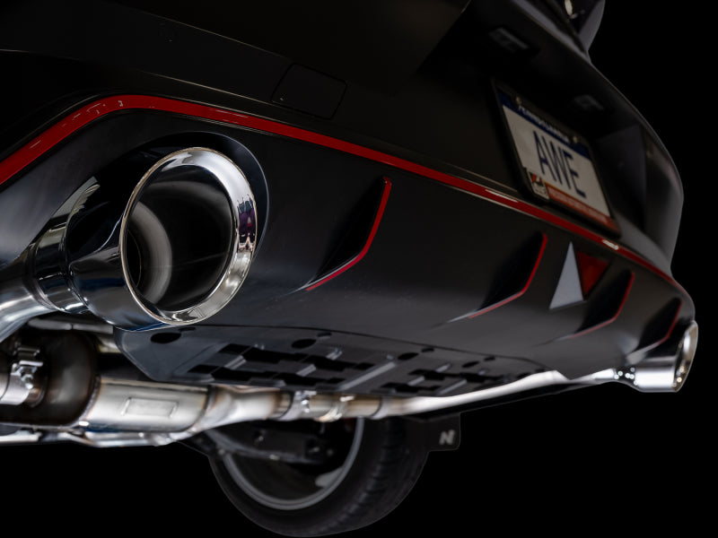 AWE Tuning 22-26 Hyundai Elantra N SwitchPath Cat-Back Exhaust - Chrome Silver Tips Catback AWE Tuning