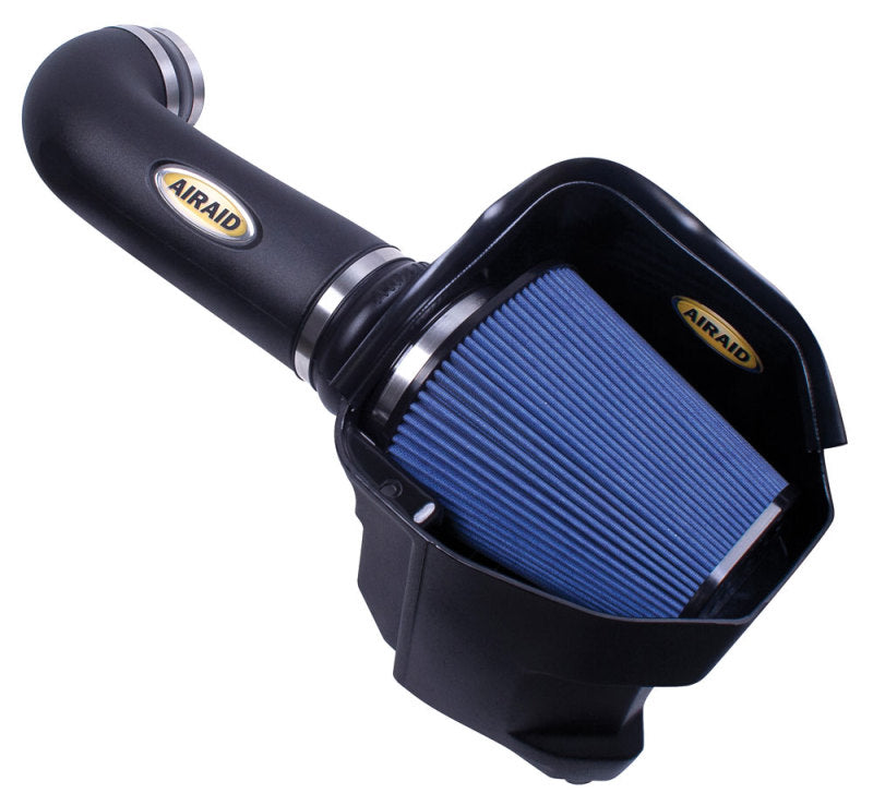 Airaid 11-14 Dodge Charger/Challenger MXP Intake System w/ Tube (Dry / Blue Media) Cold Air Intakes Airaid