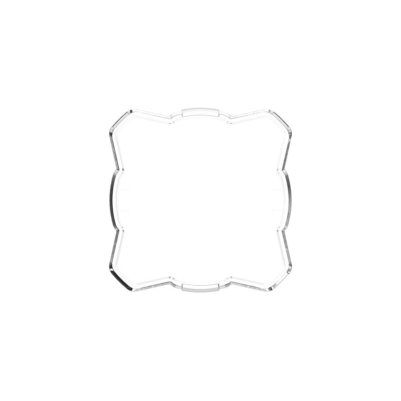 KC HiLiTES FLEX ERA 1 Single Light Shield ONLY (Clear) Light Accessories and Wiring KC HiLiTES