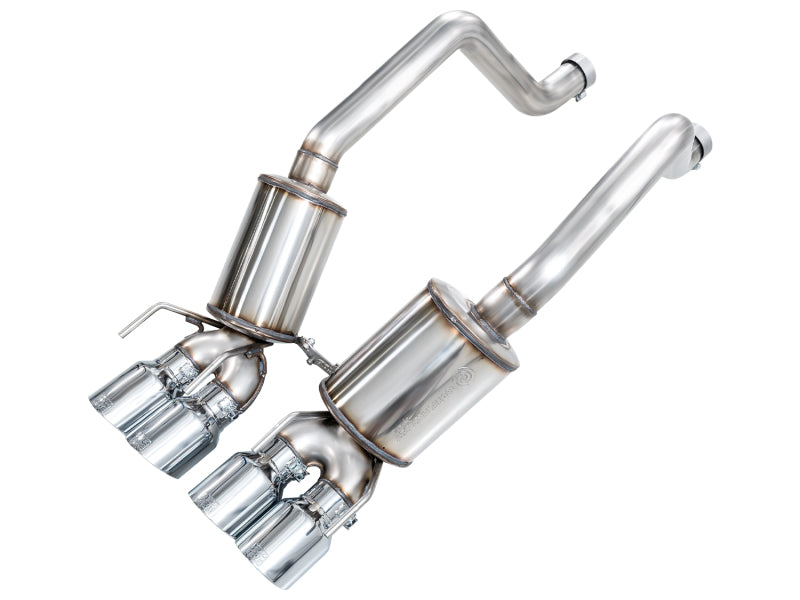 AWE Tuning C6 Chevrolet Corvette Z06/ZR1 Touring Edition Axle-Back Exhaust w/ Chrome Silver Tips Axle Back AWE Tuning