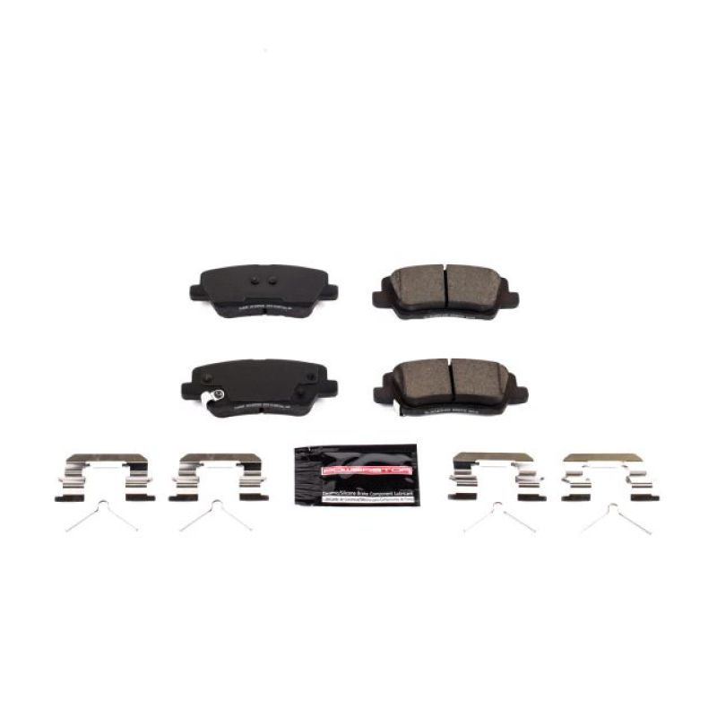 Power Stop 2016 Cadillac ATS Rear Z23 Evolution Sport Brake Pads w/Hardware Brake Pads - Performance PowerStop