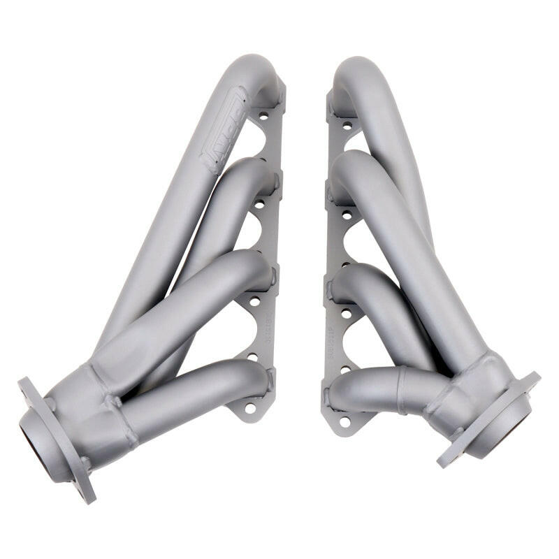 BBK 79-93 Mustang 351 Swap Shorty Unequal Length Exhaust Headers - 1-5/8 Titanium Ceramic Headers & Manifolds BBK