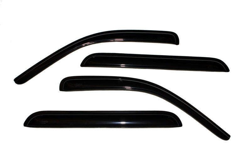 AVS 98-03 Dodge Durango Ventvisor Outside Mount Window Deflectors 4pc - Smoke Wind Deflectors AVS
