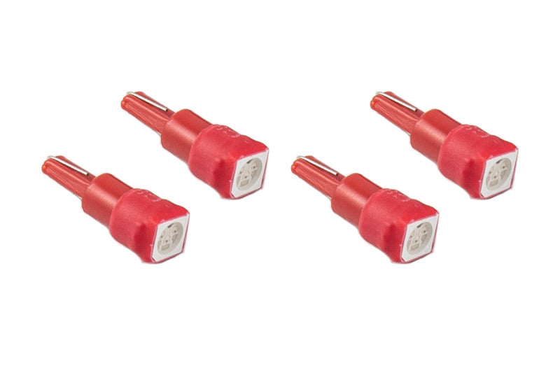 Diode Dynamics 74 SMD1 LED - Red Set of 4 Bulbs Diode Dynamics
