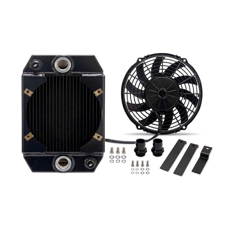 Mishimoto Universal Drag Race Performance Aluminum Radiator - Black Radiators Mishimoto