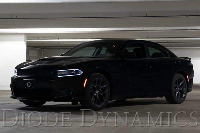 Diode Dynamics 15-21 Dodge Charger LED Sidemarkers - Smoked (set) Light Accessories and Wiring Diode Dynamics