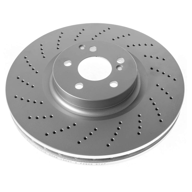 Power Stop 08-21 Mercedes-Benz C63 AMG Front Evocoated High Carbon Rotor Brake Rotors - OE - Cryo PowerStop