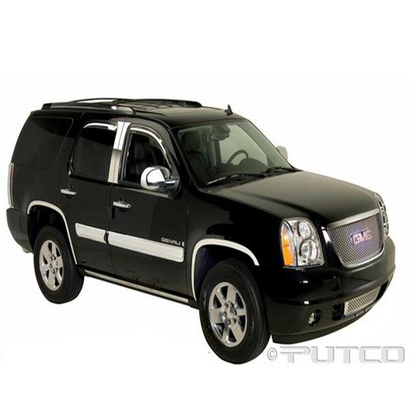 Putco 07-14 GMC Yukon w/o Side Molding DH/FTC/HL/MC/RH//TL/WH Chrome Trim Accessory Kits Exterior Trim Putco