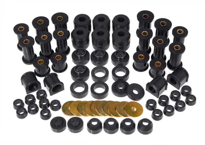 Prothane 87-96 Jeep Wrangler Total Kit - Black Bushings - Full Vehicle Kits Prothane