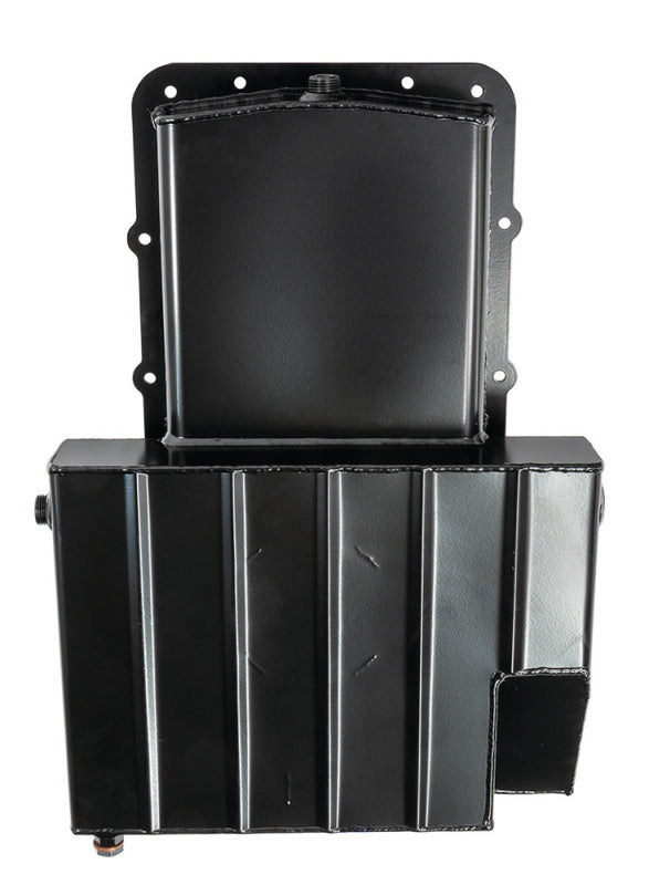 Moroso Ford 5.0 Coyote/Cobra (w/Rear Sump) Road Race Baffled Wet Sump 9.5qt 4.5in Steel Oil Pan Oil Pans Moroso