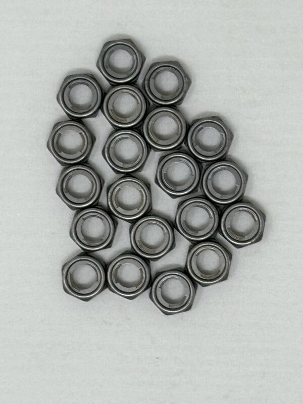 KYB 06+ Honda/ Kawasaki/ Suzuki/ Yamaha Front Fork Lock Nut 6 mm. Flat Type - 20 Pk Hardware - Singles KYB Powersports