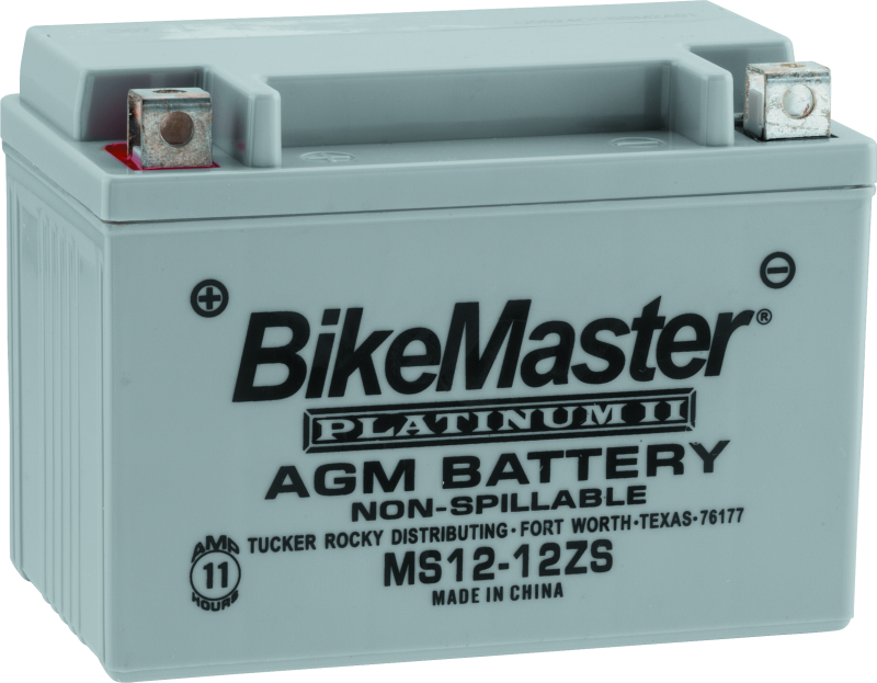 BikeMaster AGM Battery - MS12-12ZS Batteries BikeMaster