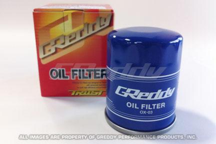 GReddy OX-03 Oil Filter - 3/4 -16UNF Inlet/ 65mm Diameter/90mm Tal Oil Filters GReddy