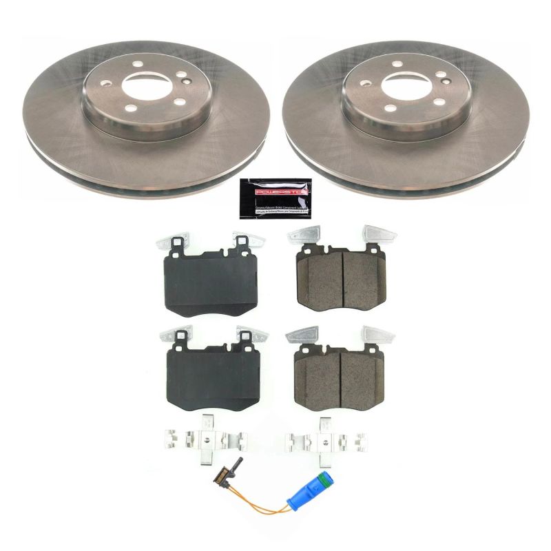 Power Stop 2019 Mercedes-Benz GLC300 Front Autospecialty Brake Kit Brake Kits - OE PowerStop
